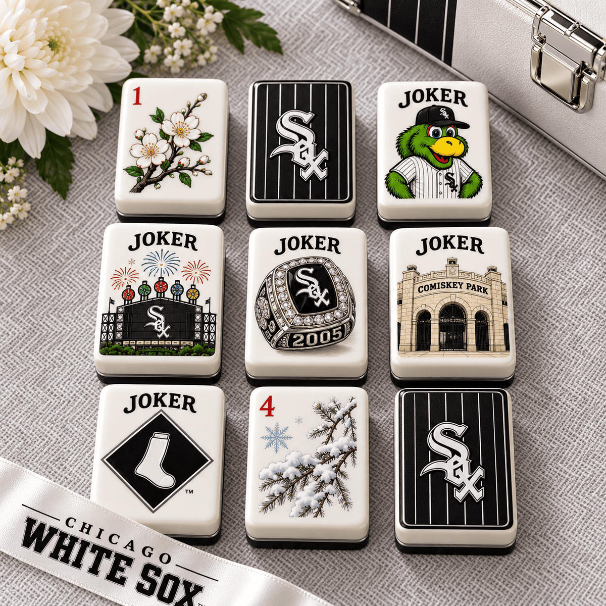 Premium CWS Mahjong Tiles Set TTMH