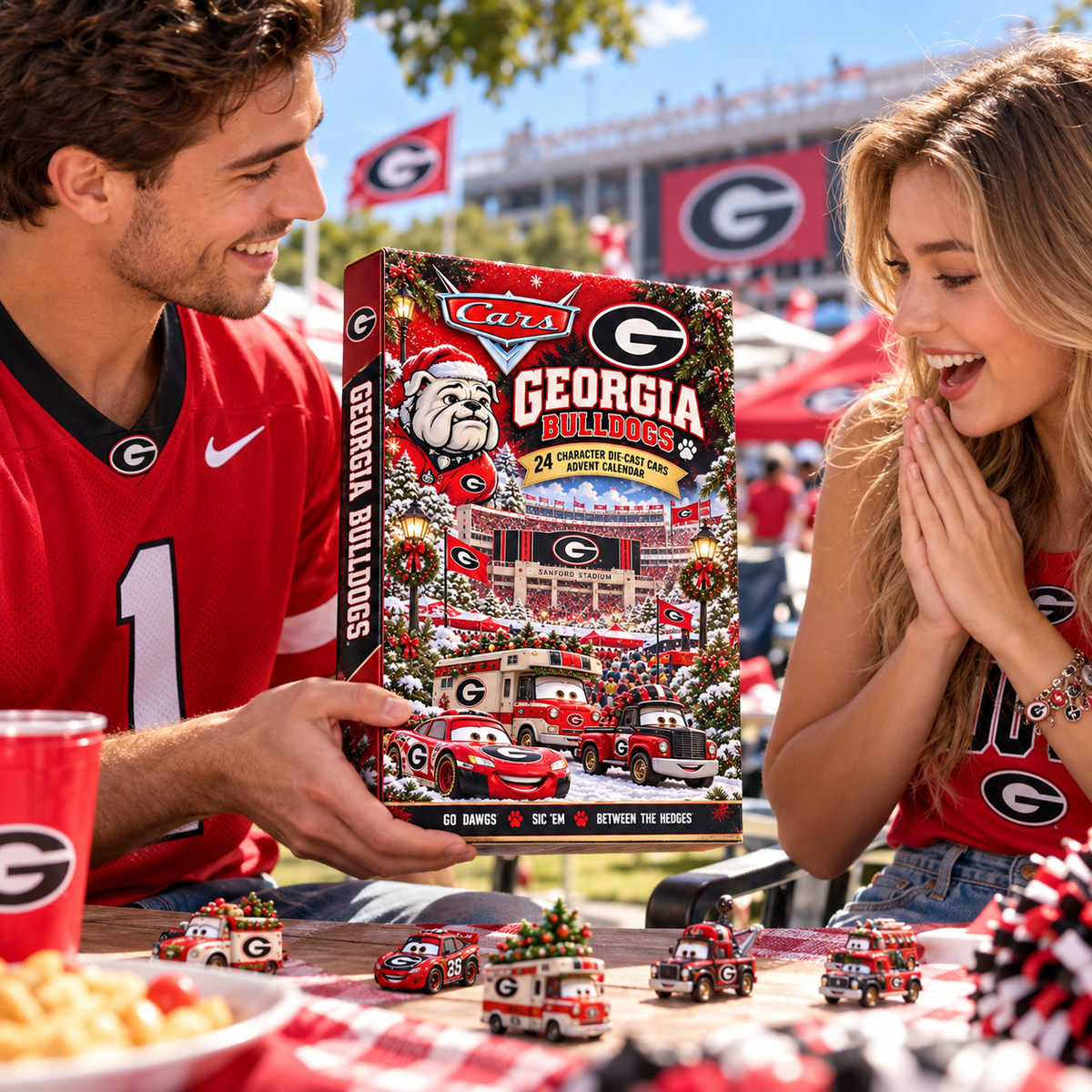 GGBD Premium Character Die-Cast Cars Christmas Advent Calendar NTNA