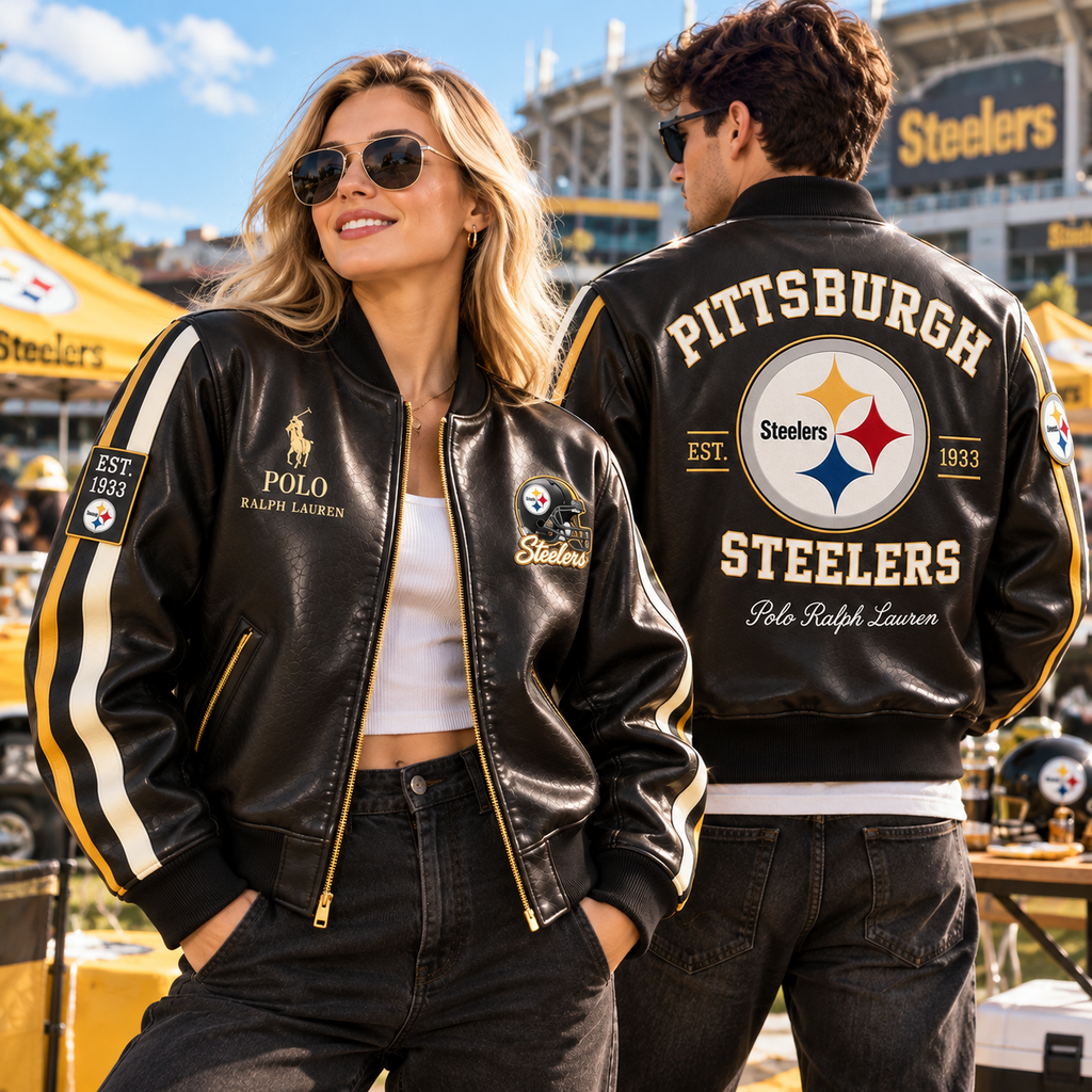 PBS PREMIUM LEATHER BOMBER JACKET NTNA