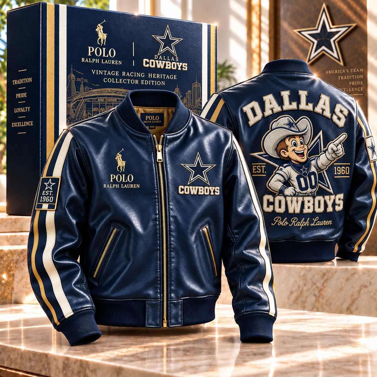 DLCB PREMIUM LEATHER BOMBER JACKET NTNA