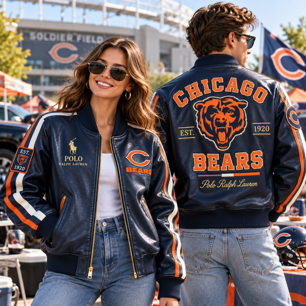 CCB PREMIUM LEATHER BOMBER JACKET NTNA