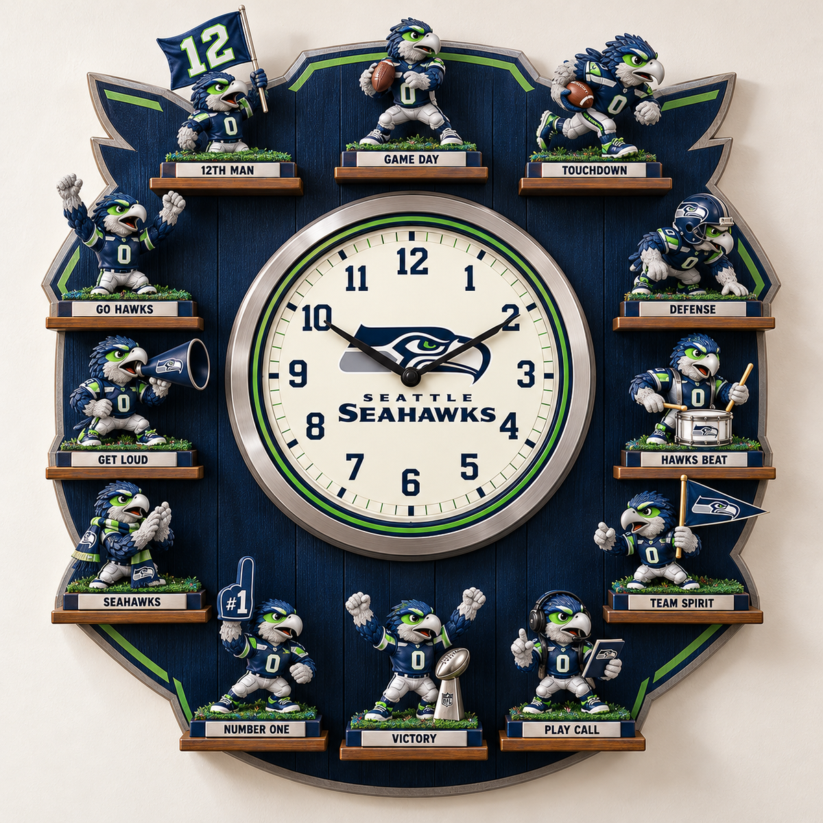 STSH Premium Mascot Sculpture Clock Collection PTKL