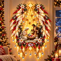 KCC Illuminated Christmas Nativity Angel Wings PNPA