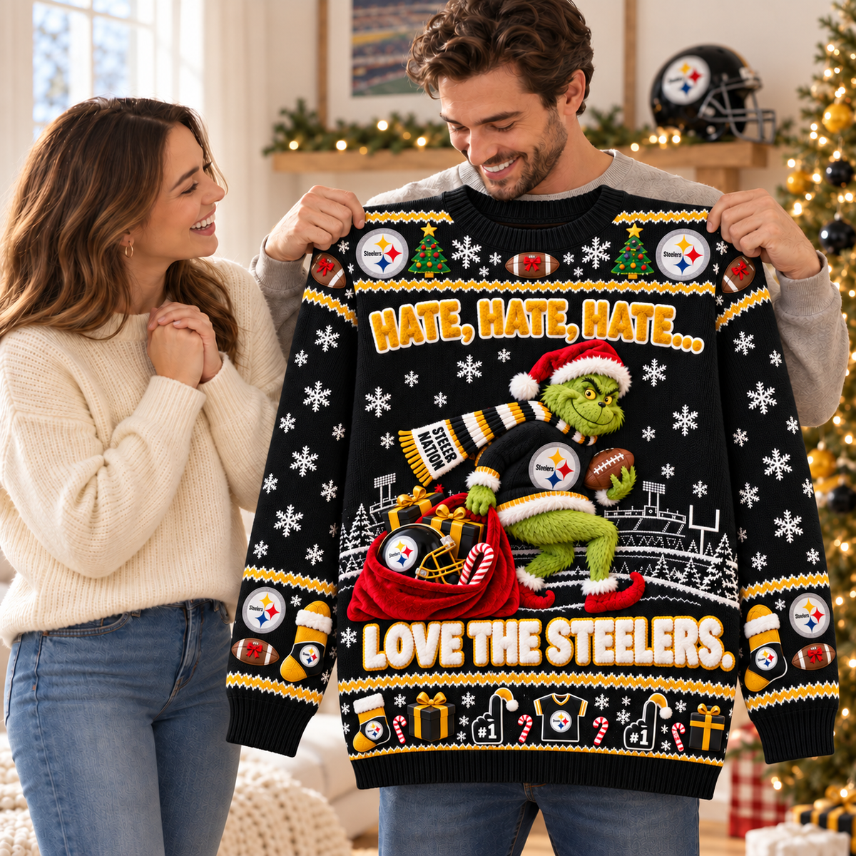 PBS Special Long-Sleeve Knit Sweater TTTT