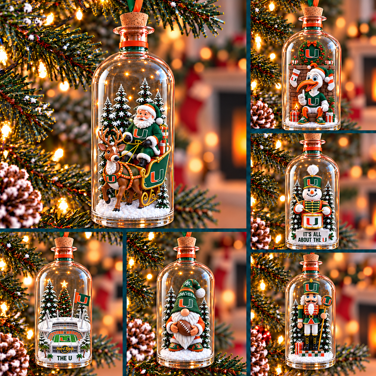 MHC Premium Christmas Tree Ornament Set TMH