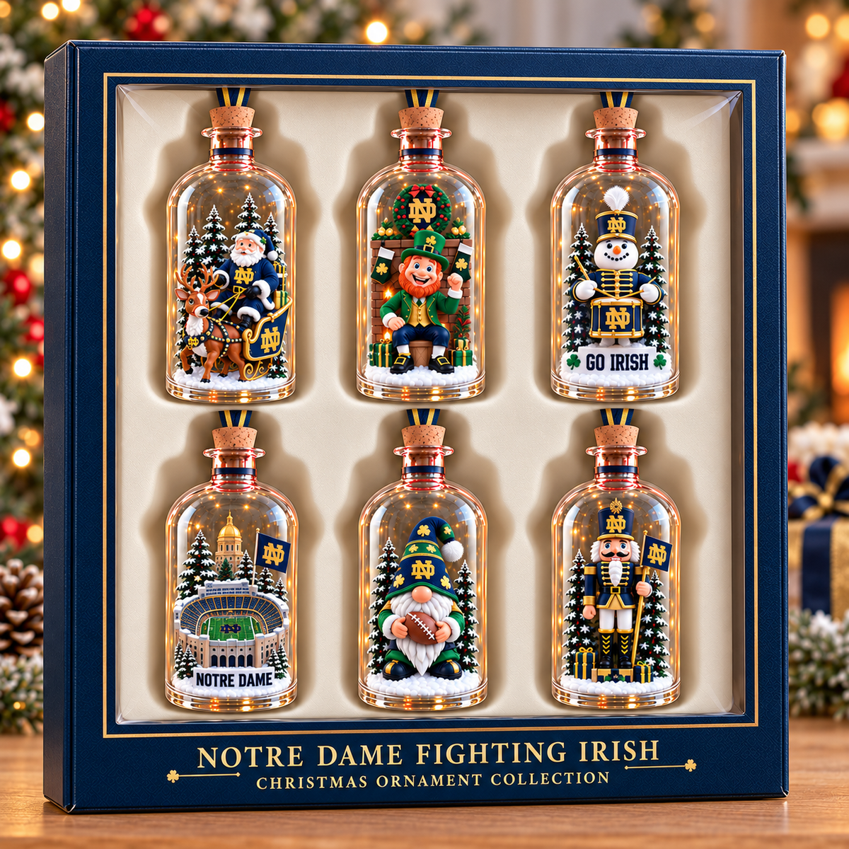NDFI Premium Christmas Tree Ornament Set TMH