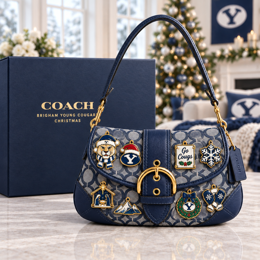 Brigham Young Cougars Soho Bag With Charm