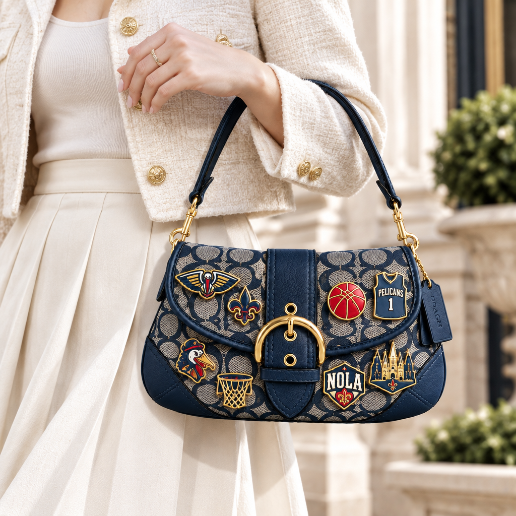 New Orleans Pelicans Soho Bag With Charm