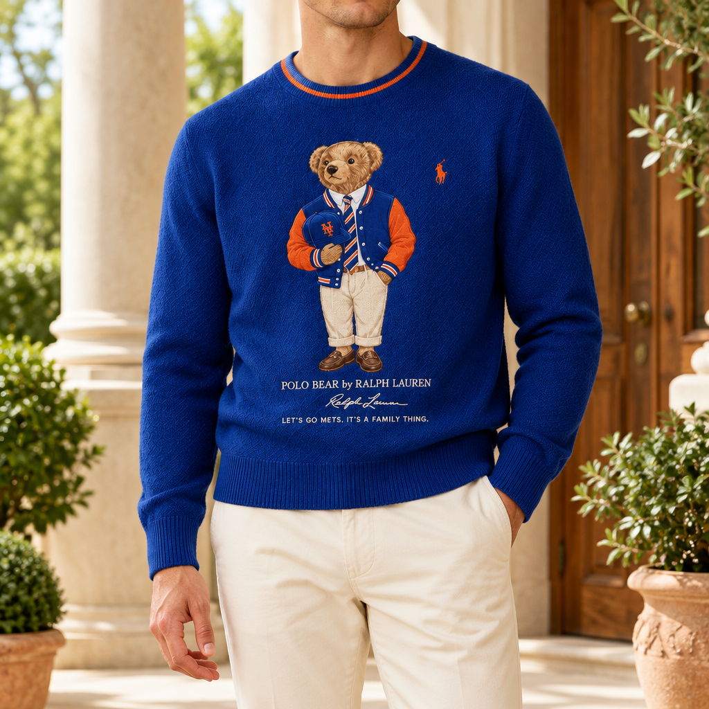 New York Mets Premium Crewneck Sweater